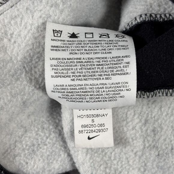 Nike All Time Tech Static Jacket Women's Small Black Gray Therma-FIT Hooded - Picture 10 of 10